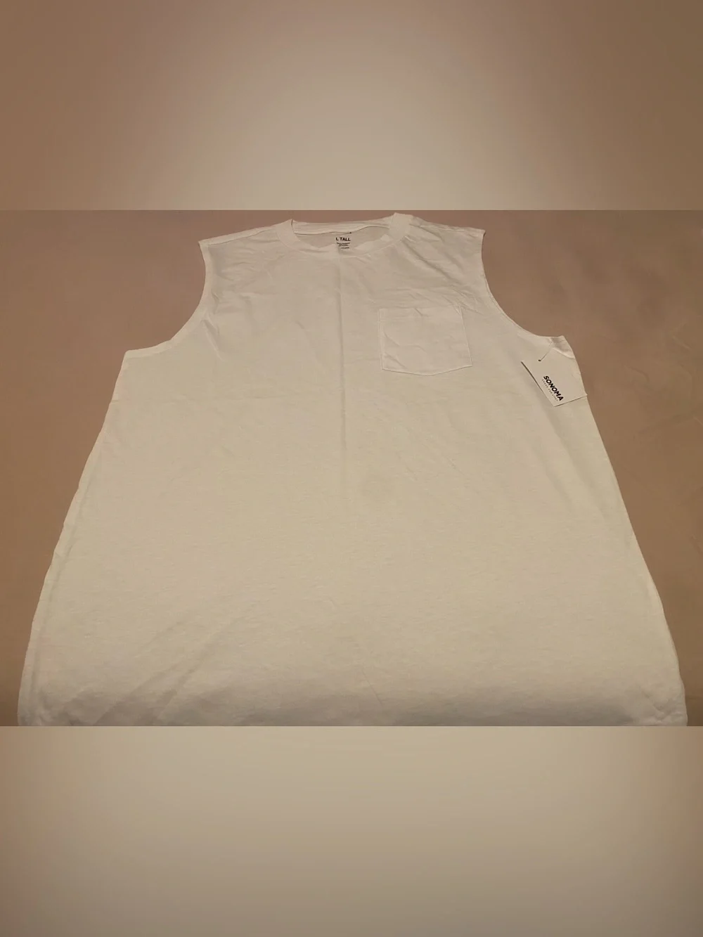 Sonoma Goods For Life Muscle Tank Size L Tall Men’s New With Tags